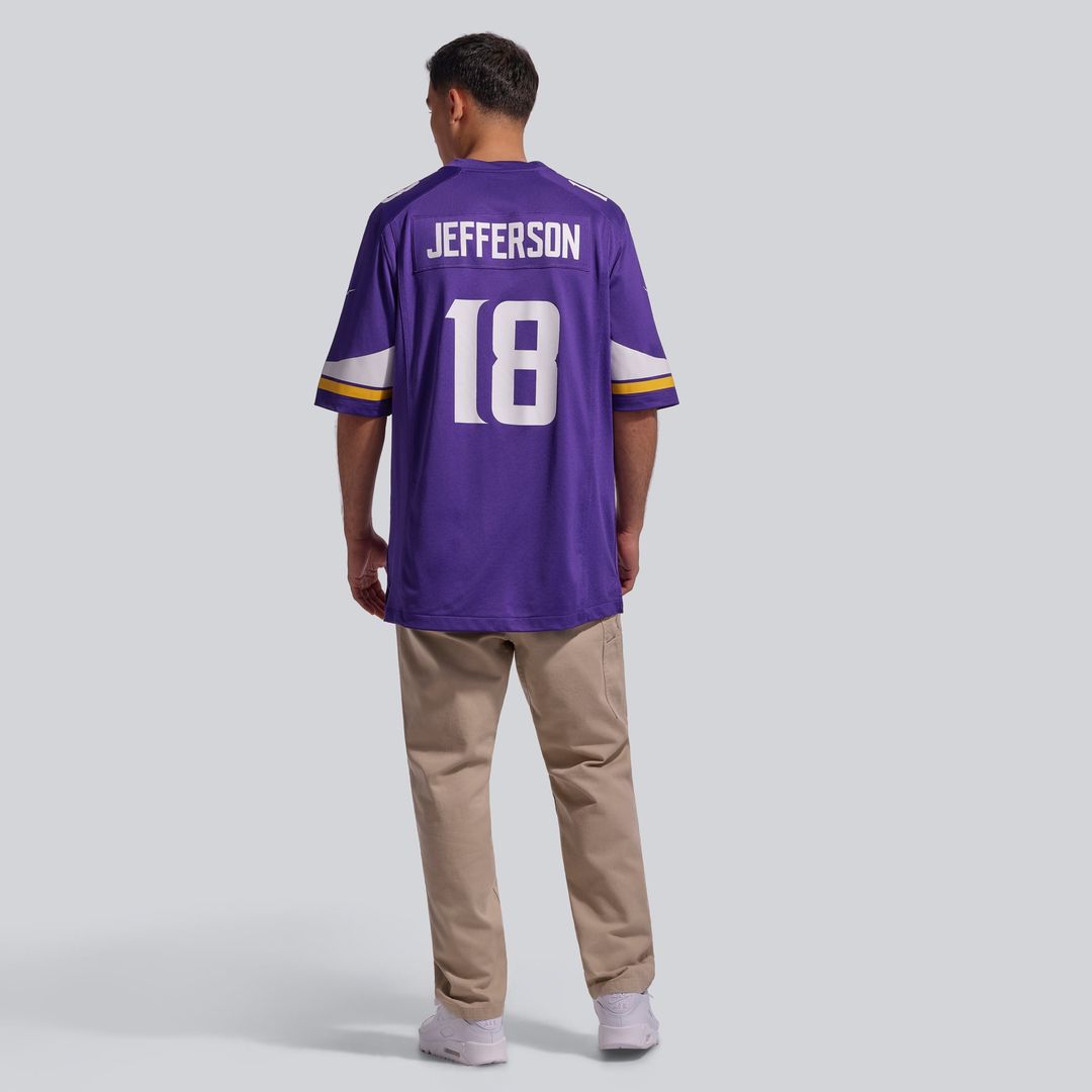 Justin Jefferson Minnesota Vikings Game Player Jersey - White