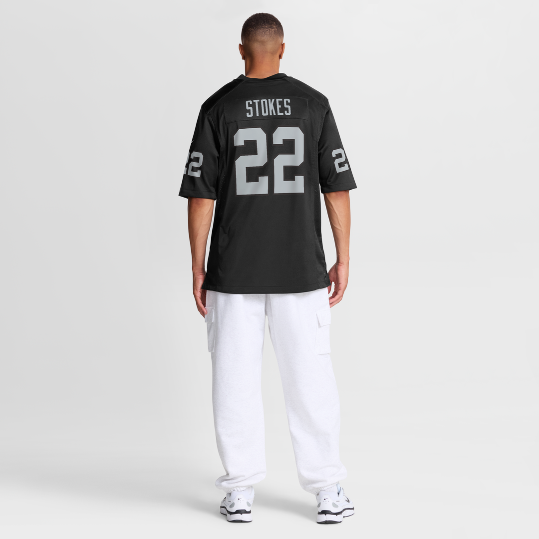Eric Stokes Las Vegas Raiders Team Game Jersey - Black