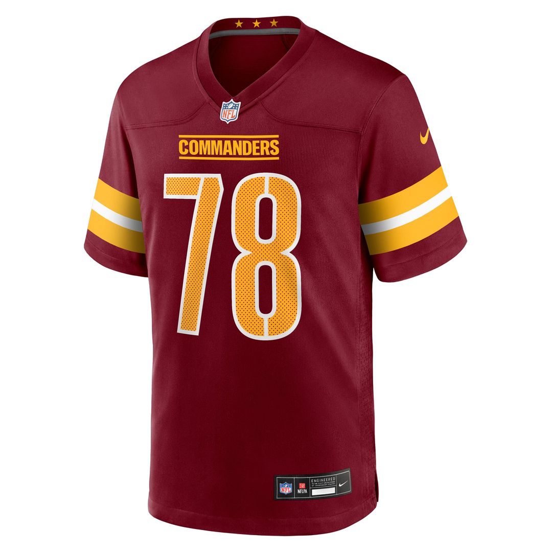 Laremy Tunsil Washington Commanders Team Game Jersey - Burgundy