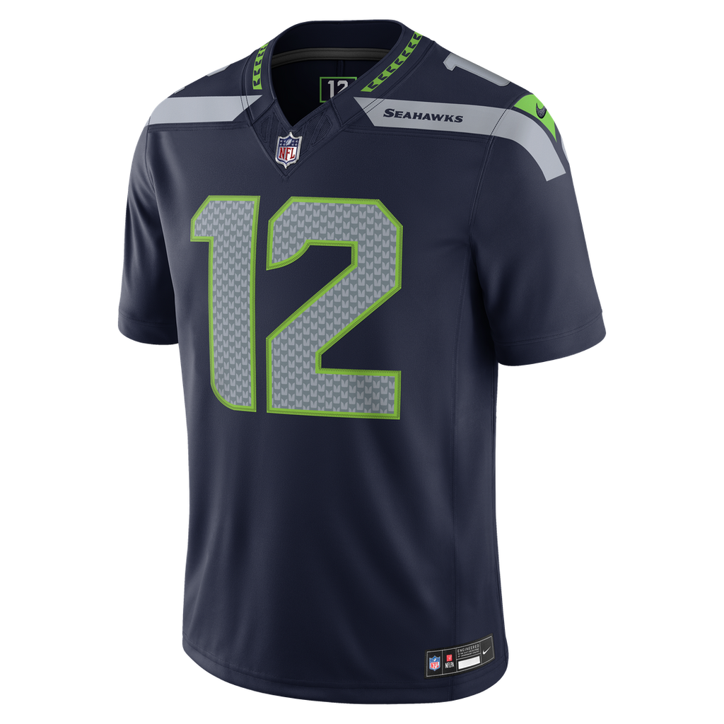 12s Seattle Seahawks Alternate Vapor F.U.S.E. Stitched Limited Jersey - Royal