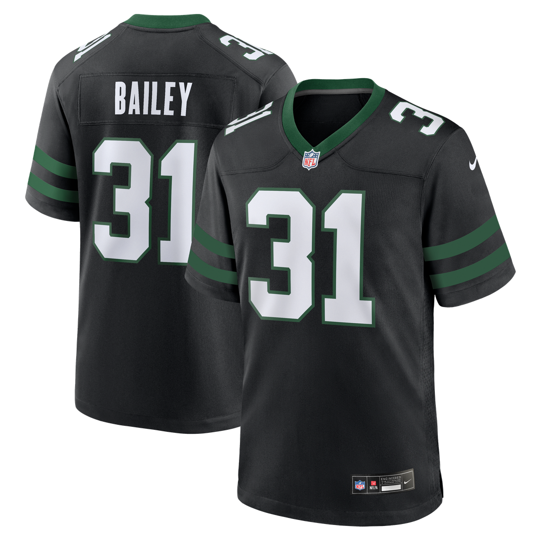 David Bailey New York Jets Team Game Jersey - Green