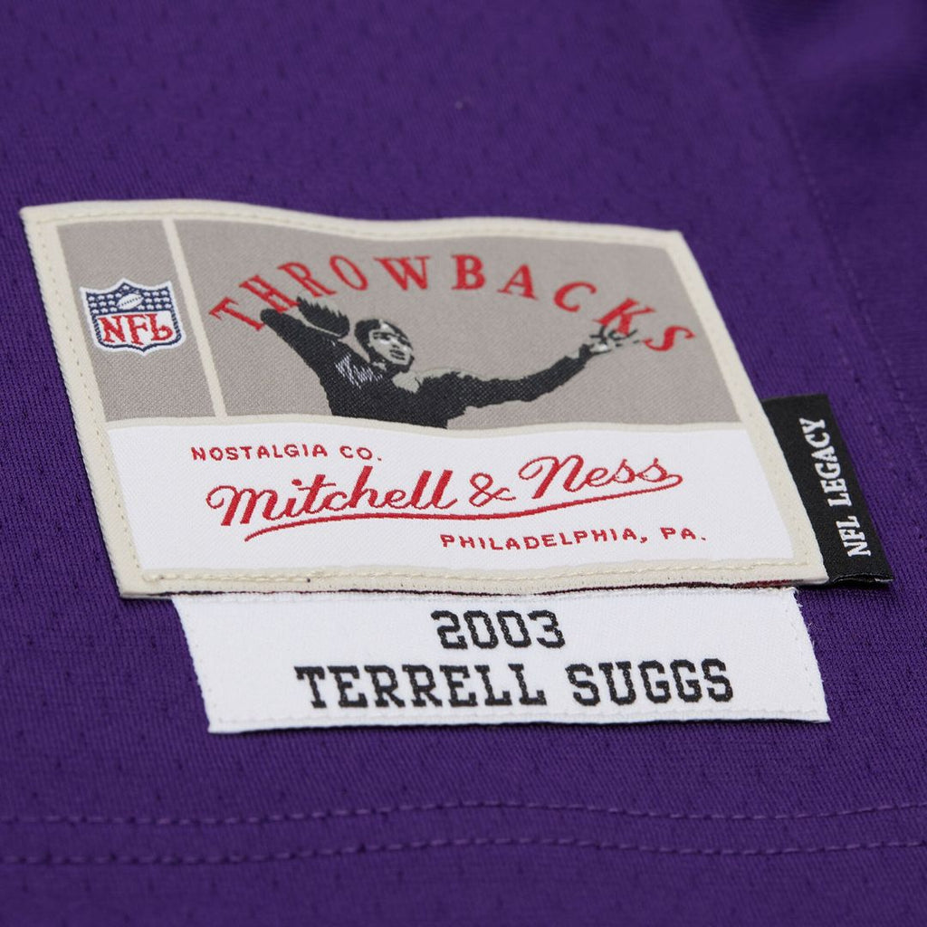 Terrell Suggs Baltimore Ravens 2003 Legacy Replica Player Jersey - White