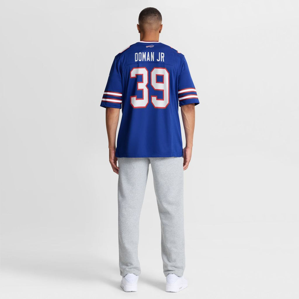 Tommy Doman Jr Buffalo Bills Team Game Jersey - Royal
