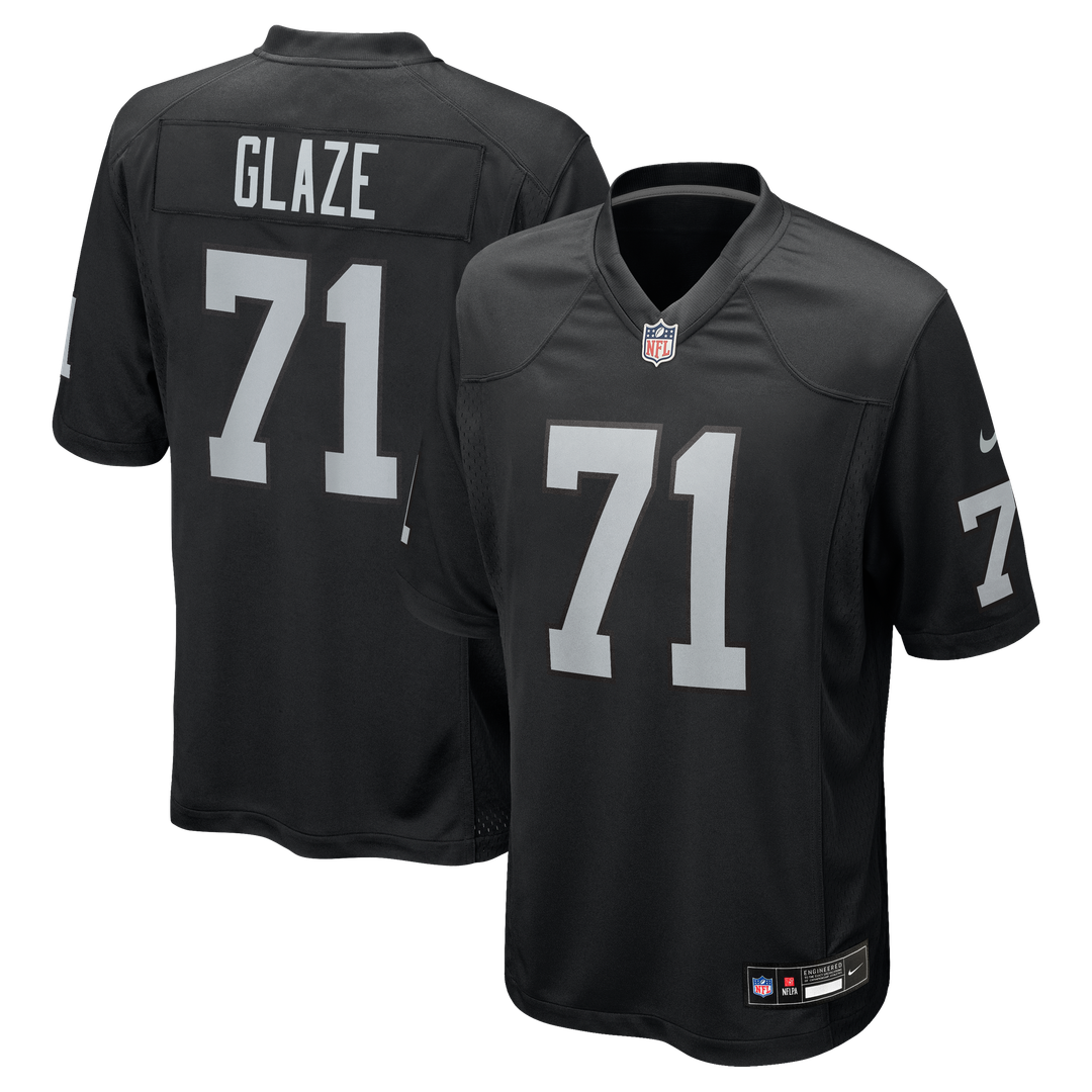DJ Glaze Las Vegas Raiders Team Game Jersey - Black