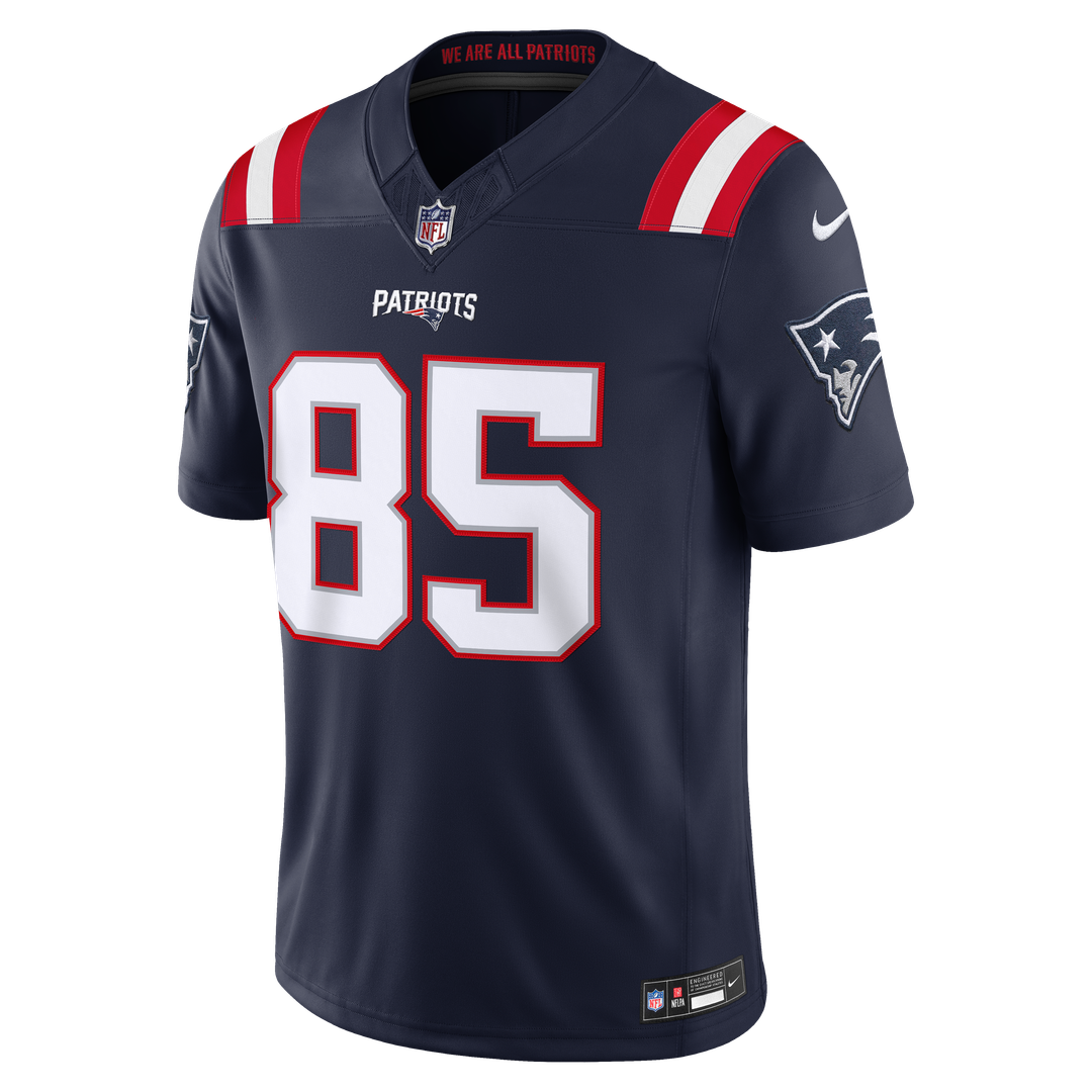 Hunter Henry New England Patriots Team Vapor F.U.S.E. Stitched Limited Jersey - Navy