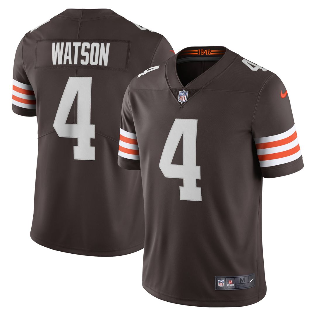 Deshaun Watson Cleveland Browns Men's Vapor Limited Jersey - Brown