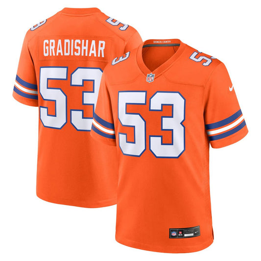 Randy Gradishar Denver Broncos Retired Player Alternate Game Jersey - Orange