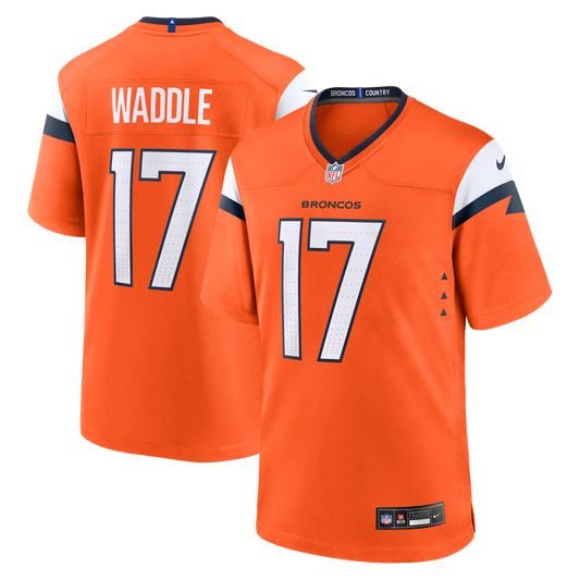 Jaylen Waddle Denver Broncos Game Jersey - Orange
