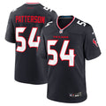 Jarrett Patterson Houston Texans Team Game Jersey - Navy