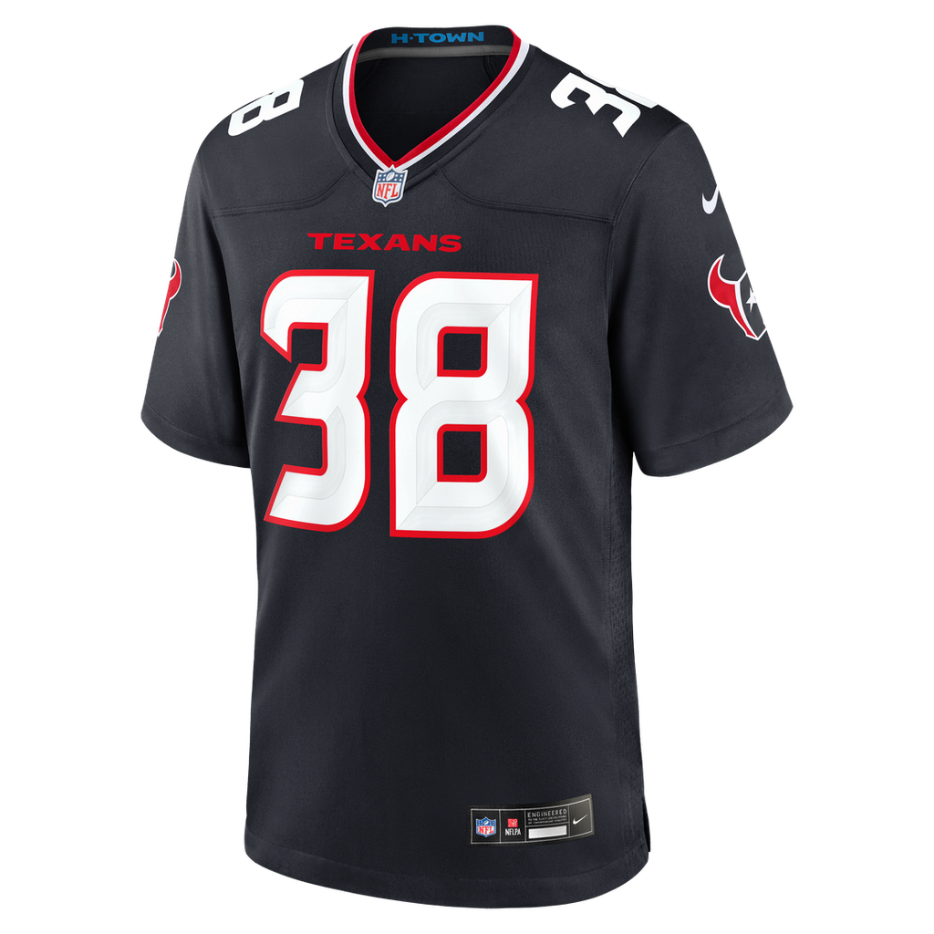 Kai Kroeger Houston Texans Team Game Jersey - Navy