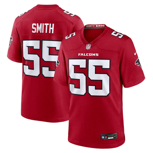 Za'Darius Smith Atlanta Falcons Team Game Jersey - Red
