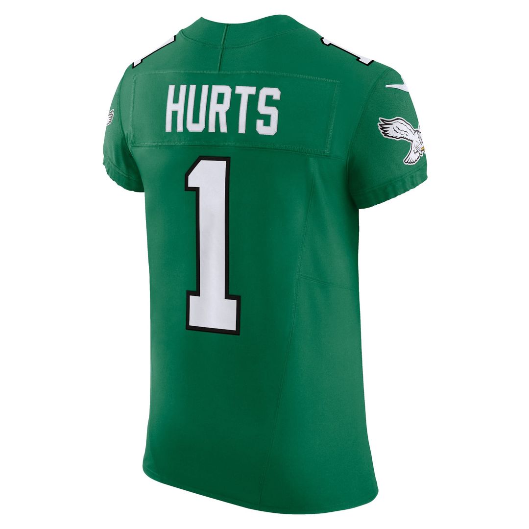Jalen Hurts Philadelphia Eagles Team Vapor F.U.S.E. Elite Jersey - Midnight Green