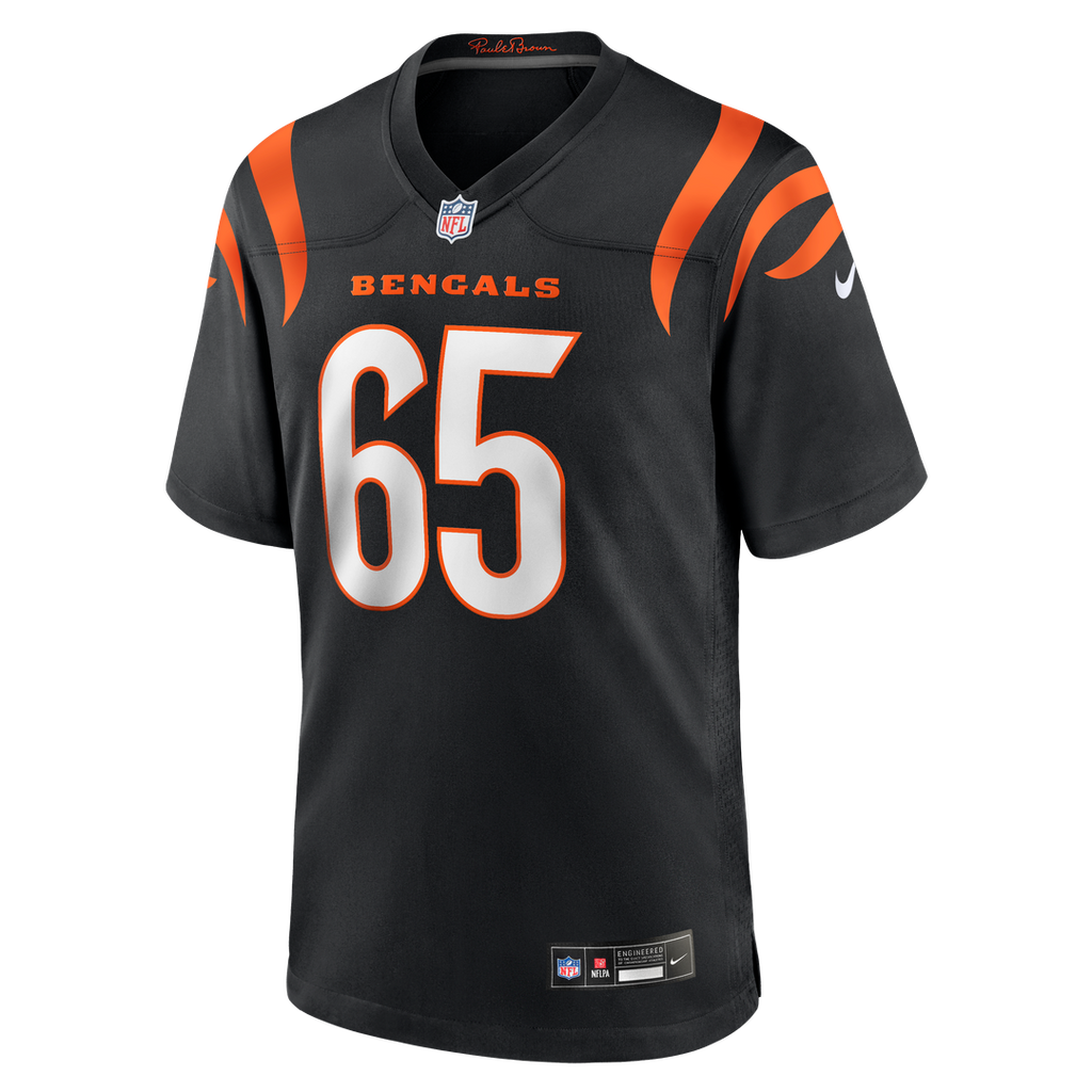 Connor Lew Cincinnati Bengals Team Game Jersey - Black