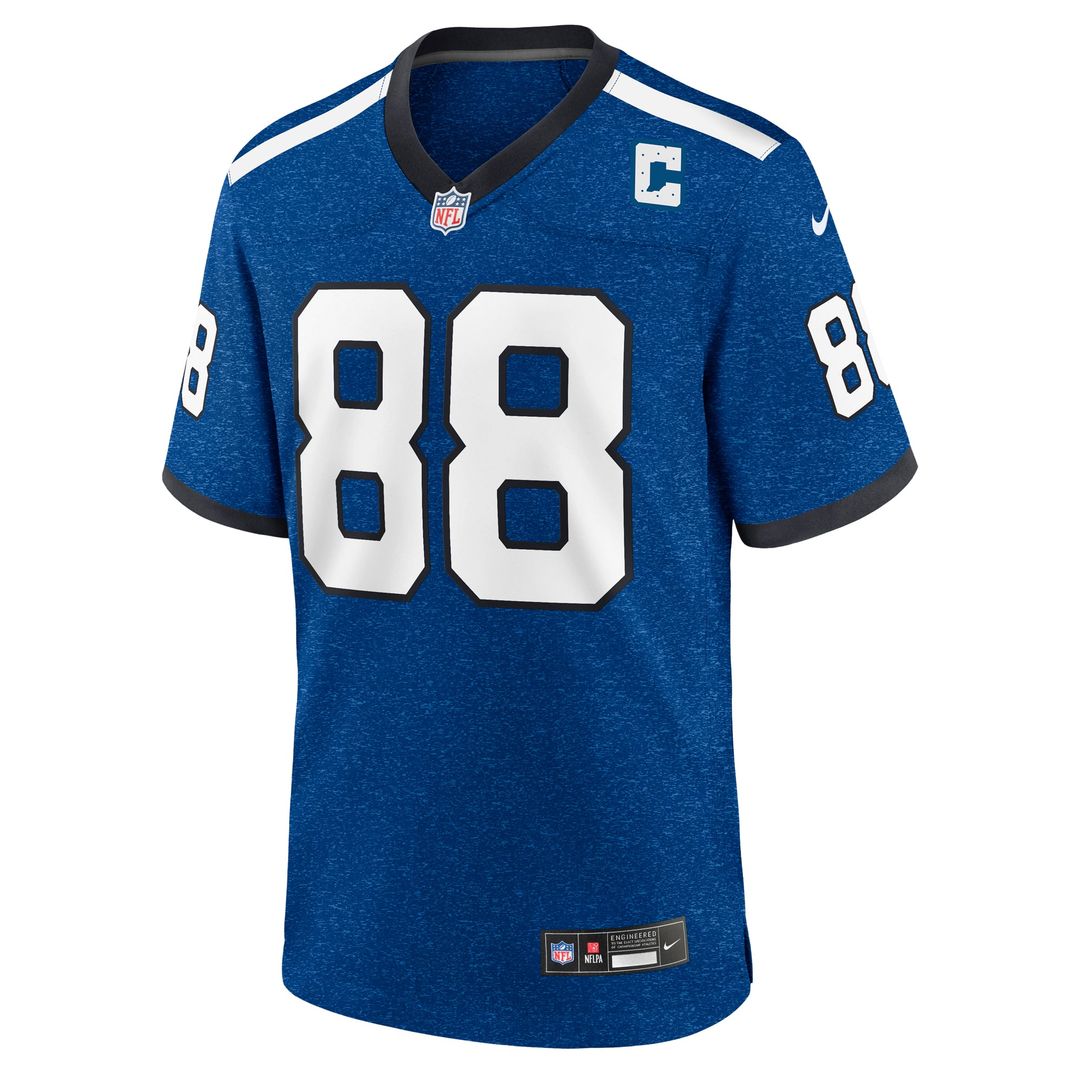 John Mackey Indianapolis Colts Game Retired Player Jersey - Royal