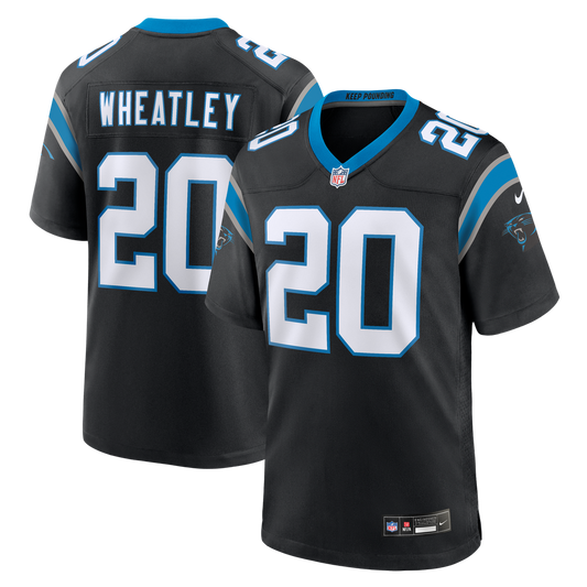 Zakee Wheatley Carolina Panthers Team Game Jersey - Black