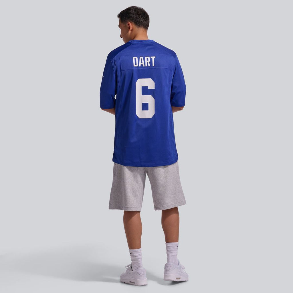 Jaxson Dart New York Giants Game Jersey - White