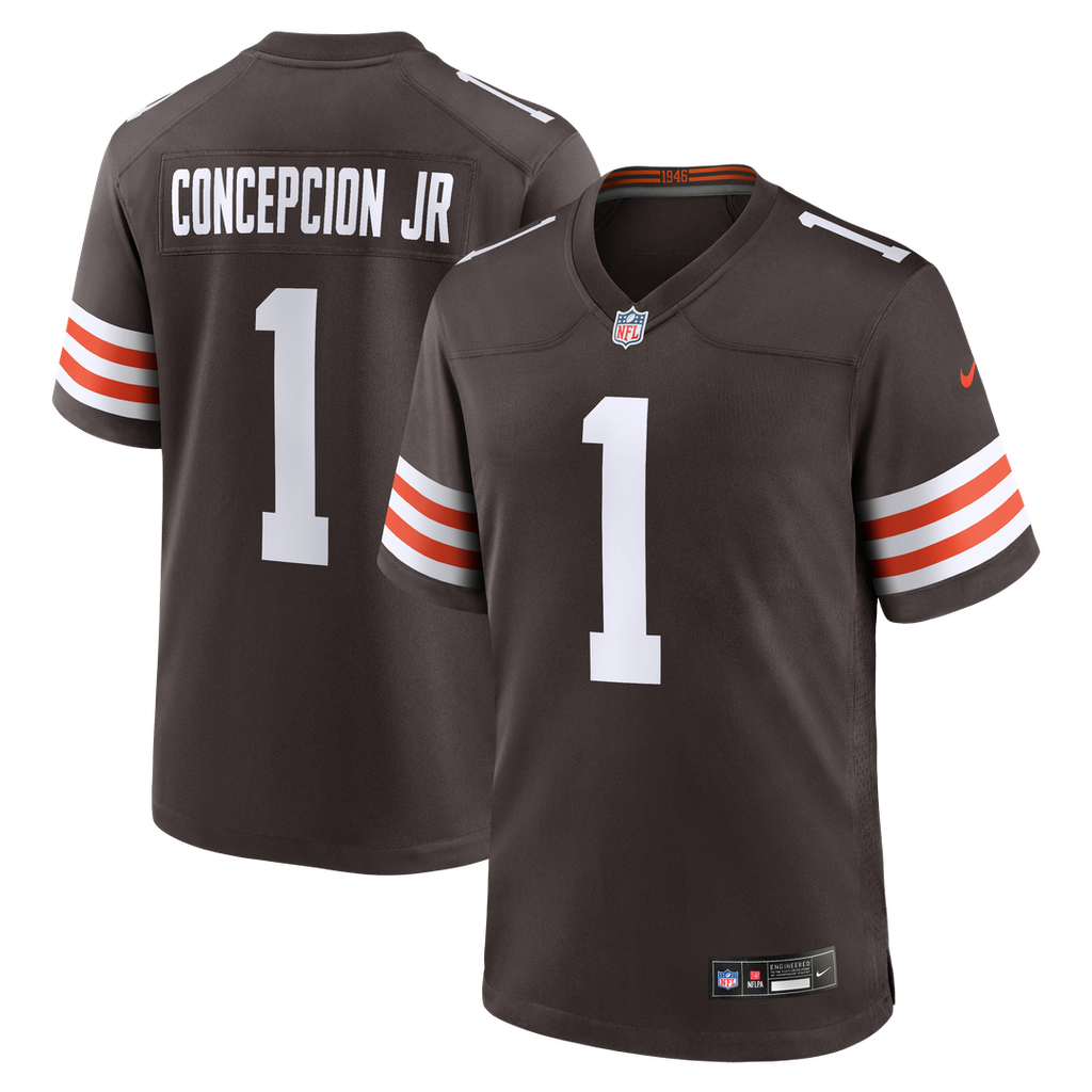 KC Concepcion Jr. Cleveland Browns Team Game Jersey - Brown