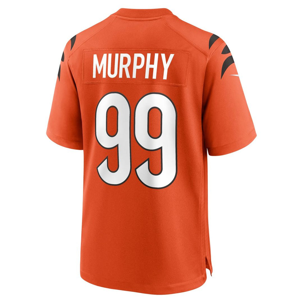 Myles Murphy Cincinnati Bengals Team Game Jersey - White