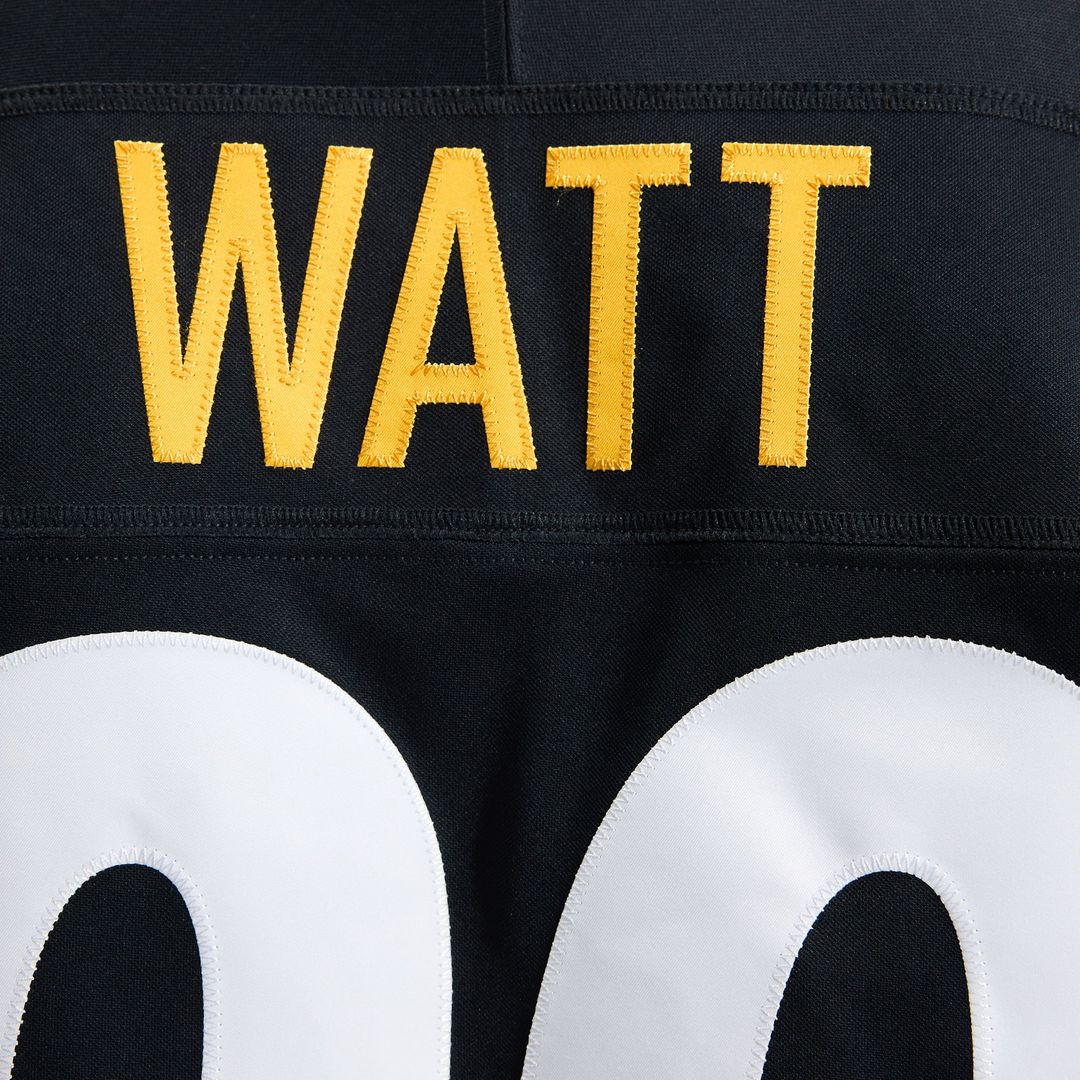 T.J. Watt Pittsburgh Steelers Team Vapor F.U.S.E. Stitched Limited Jersey - Black