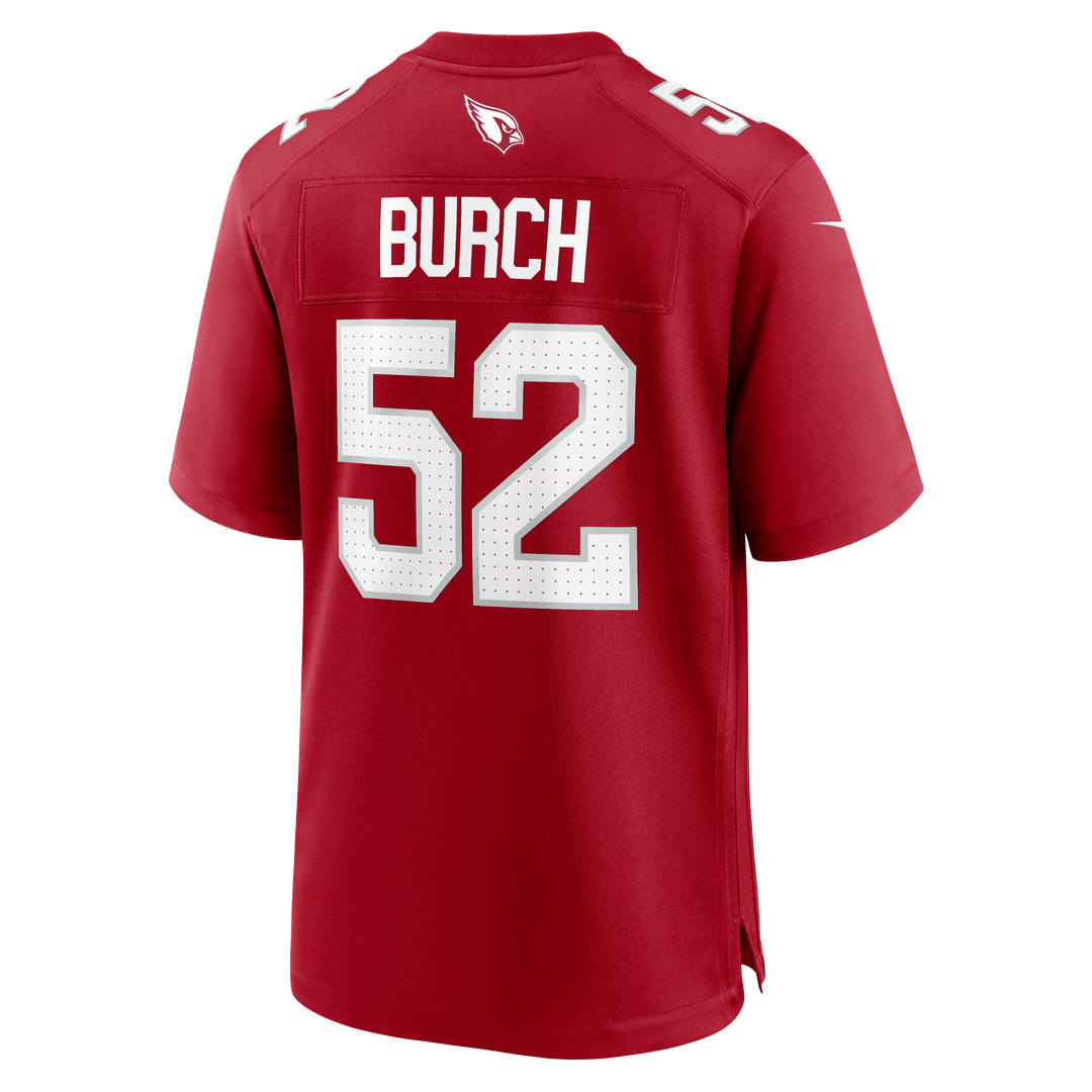 Jordan Burch Arizona Cardinals Team Game Jersey - Cardinal