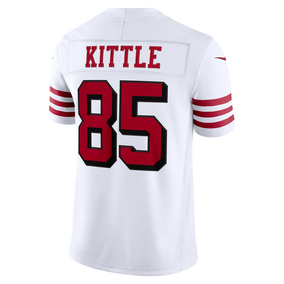 George Kittle San Francisco 49ers Team Vapor F.U.S.E. Stitched Limited Jersey - Scarlet
