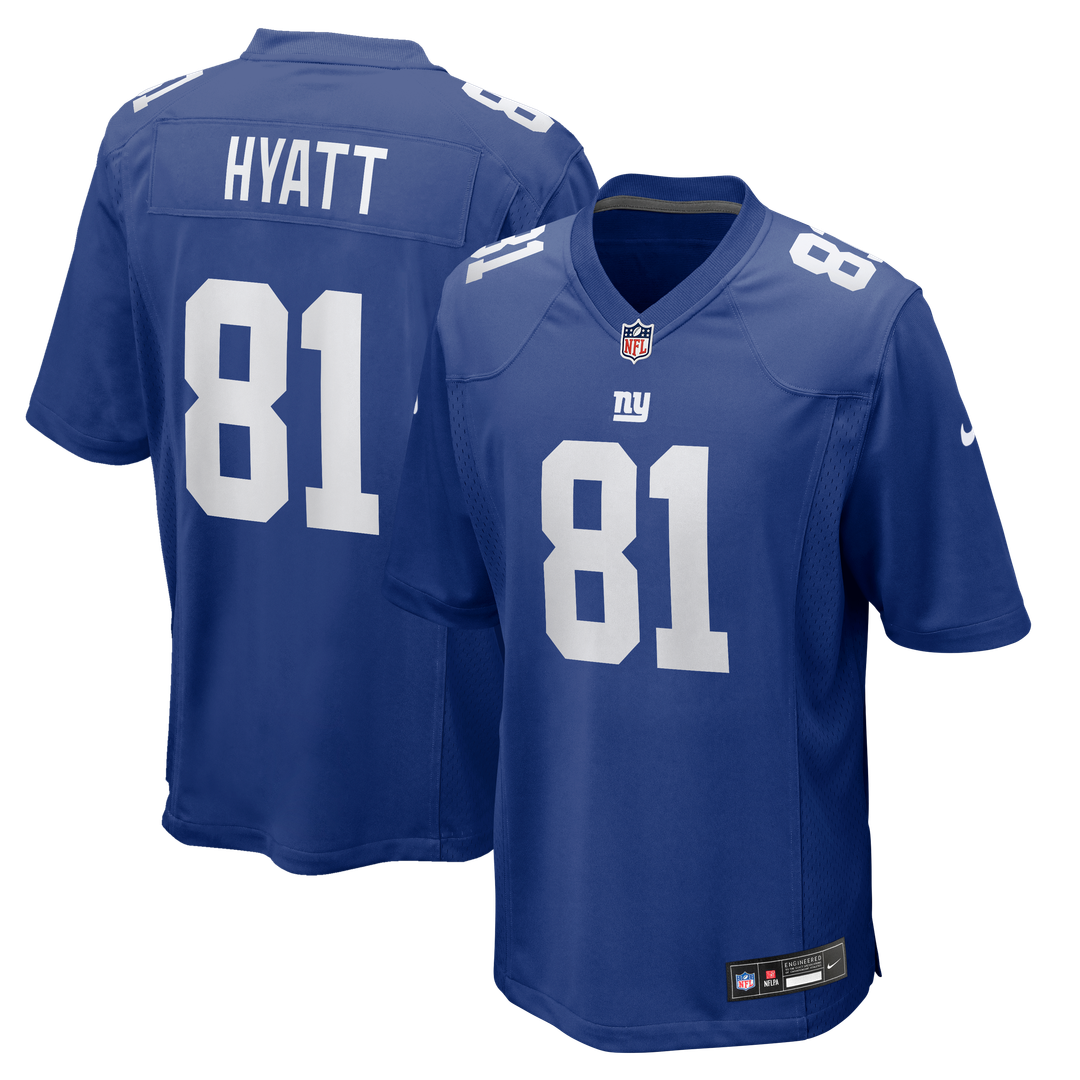 Jalin Hyatt New York Giants Team Game Jersey - Royal