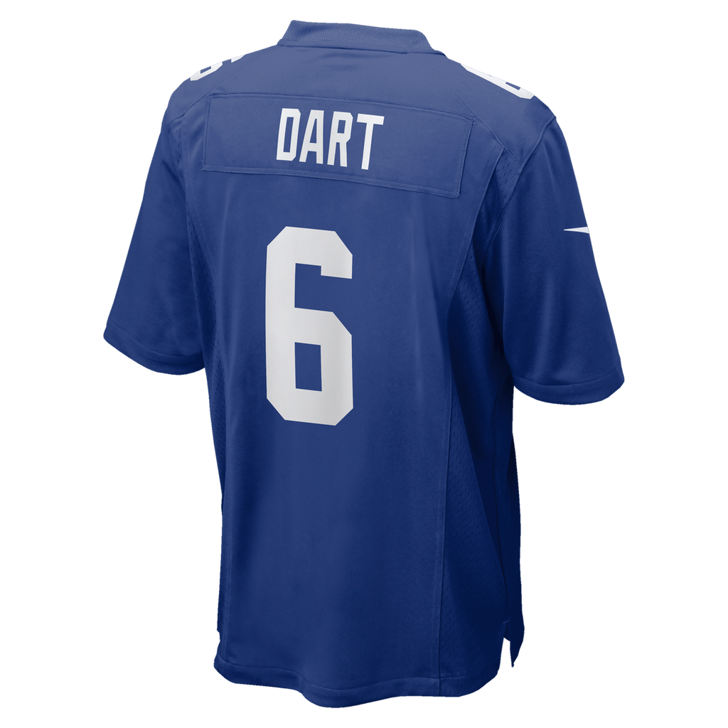 Jaxson Dart New York Giants Game Jersey - White