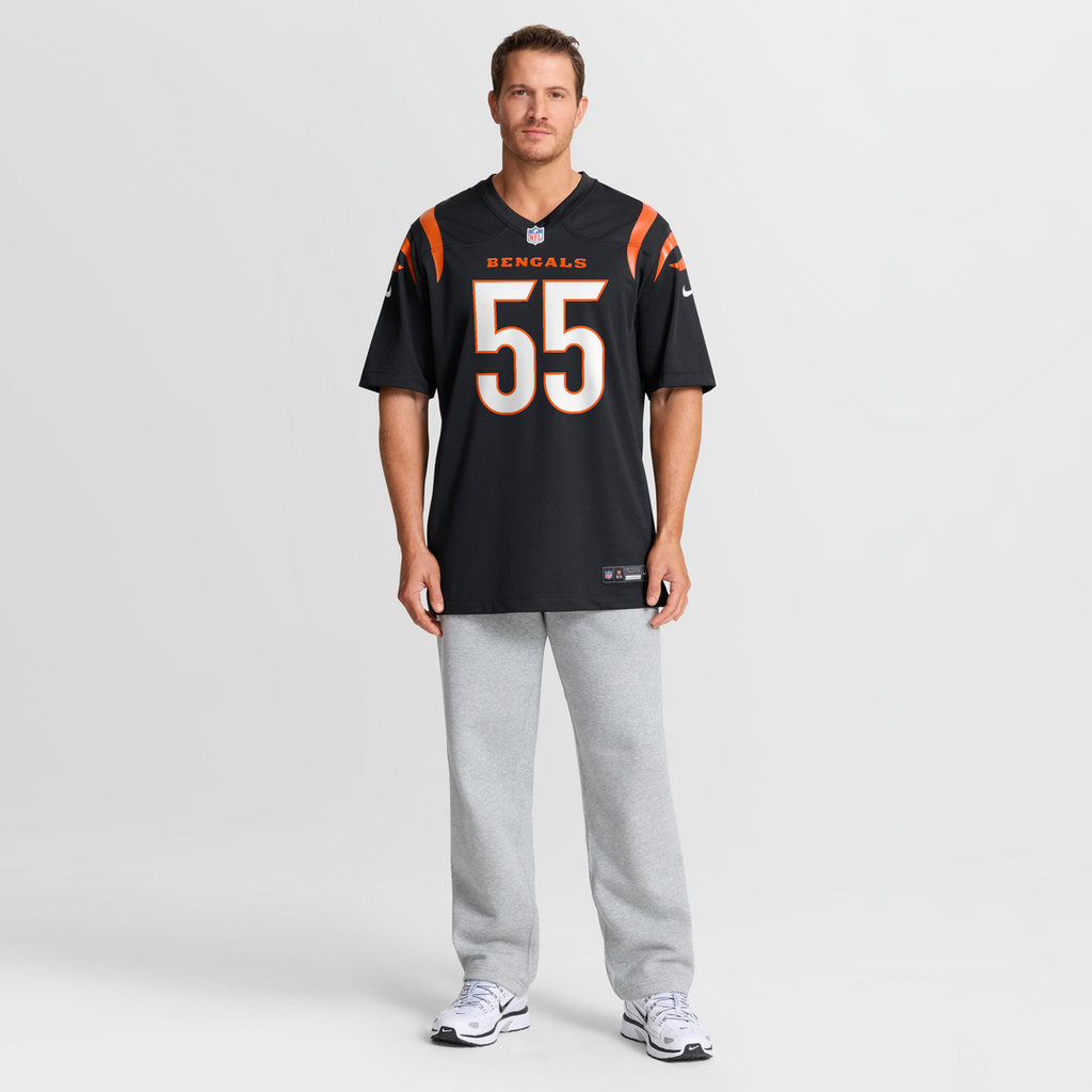Cashius Howell Cincinnati Bengals Team Game Jersey - Black