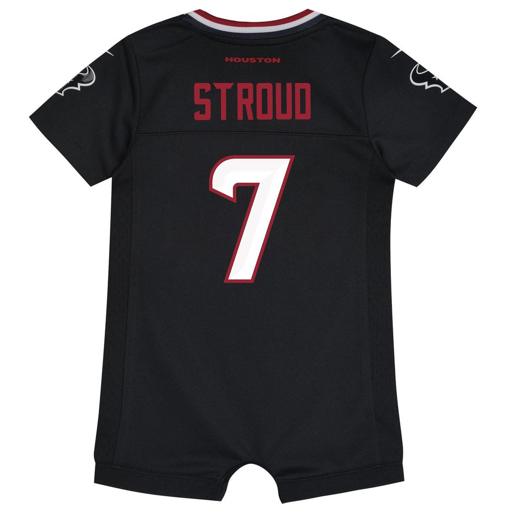 C.J. Stroud Houston Texans Newborn Romper Game Jersey - Navy