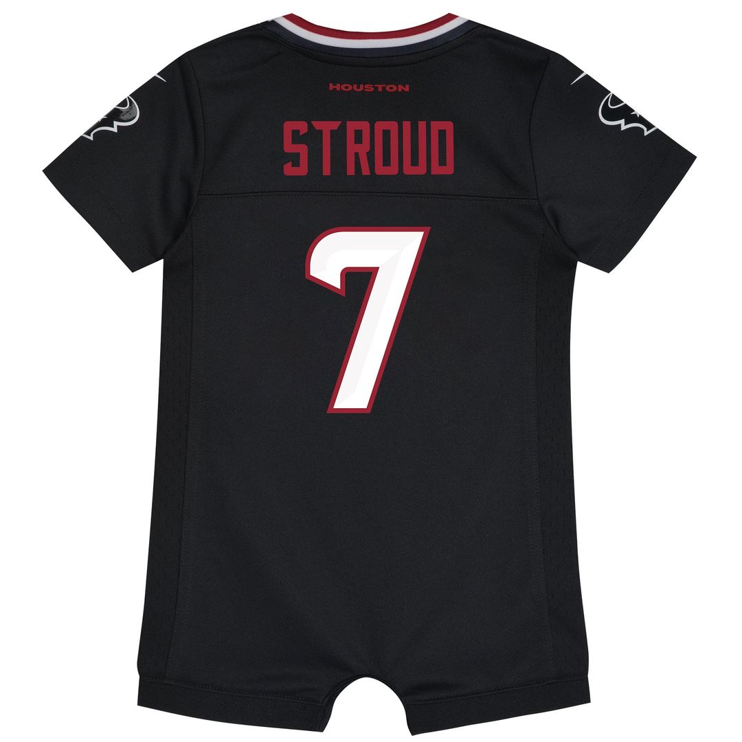 C.J. Stroud Houston Texans Newborn Romper Game Jersey - Navy