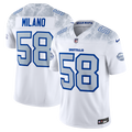 Matt Milano Buffalo Bills Rivalries Collection Stitched Limited Jersey - White