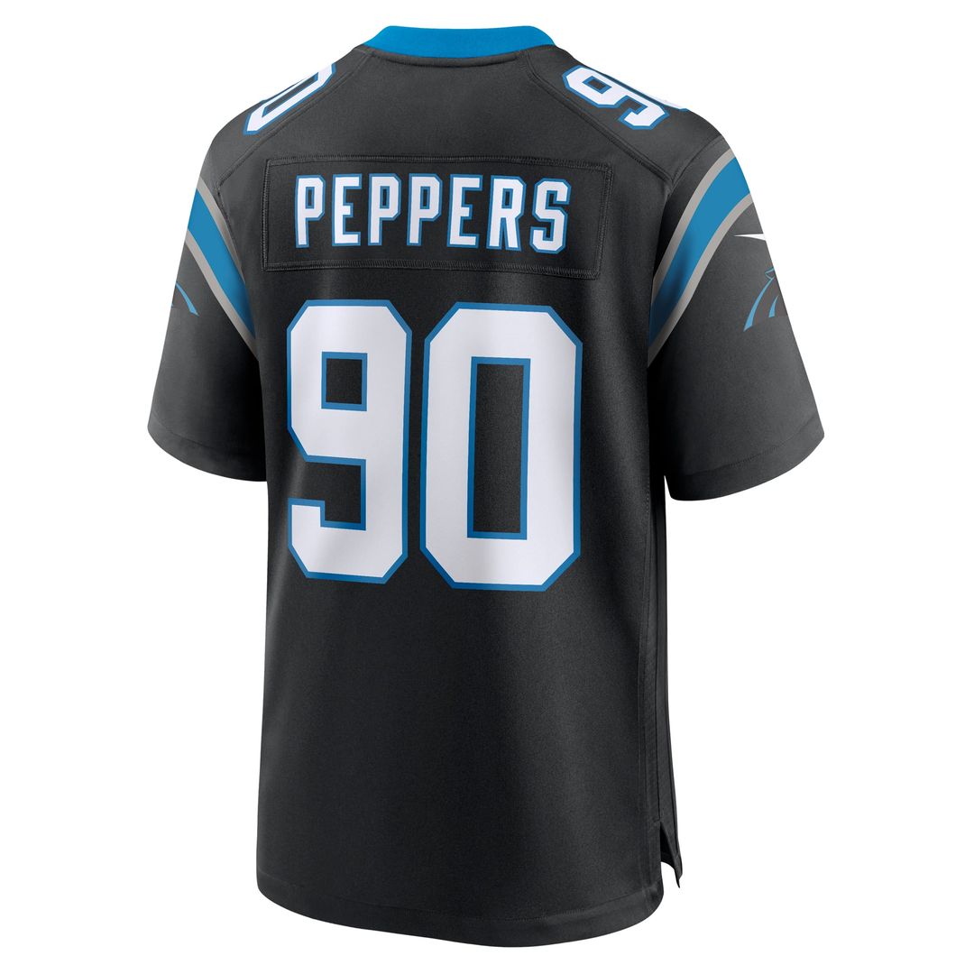 Julius Peppers Carolina Panthers Retired Player Game Jersey - Black