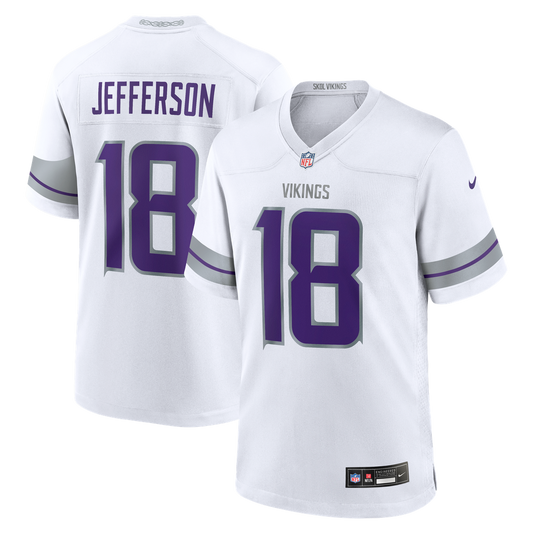 Justin Jefferson Minnesota Vikings Alternate Game Player Jersey - White