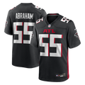 John Abraham Atlanta Falcons Game Retired Player Jersey - Black