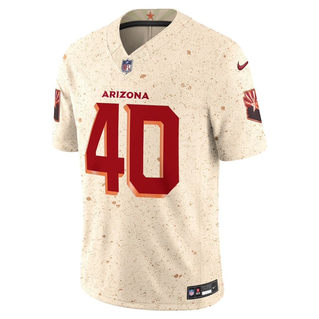 Pat Tillman Arizona Cardinals Rivalries Collection Stitched Limited Jersey - Natural