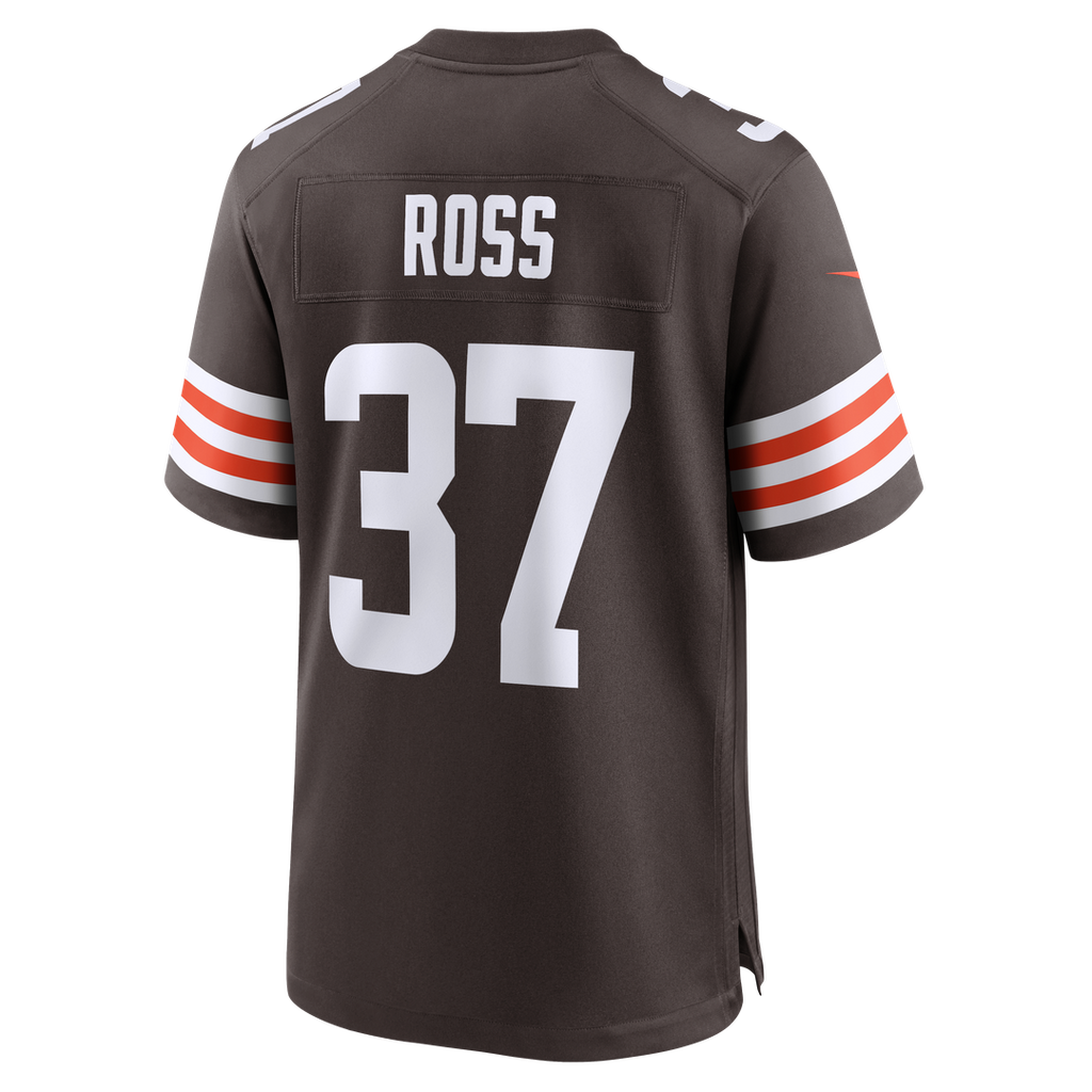D'Angelo Ross Cleveland Browns Team Game Jersey - Brown