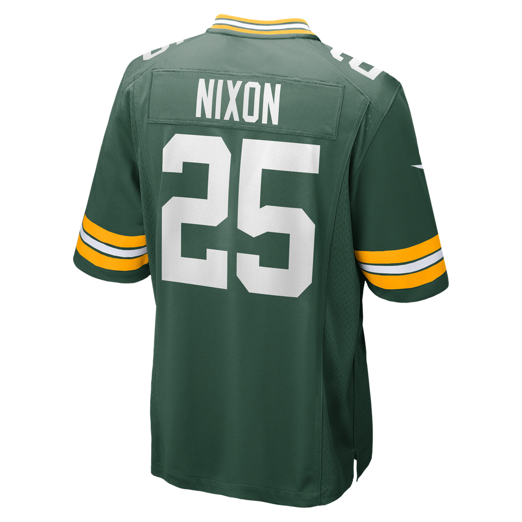 Keisean Nixon Green Bay Packers Game Player Jersey - Green