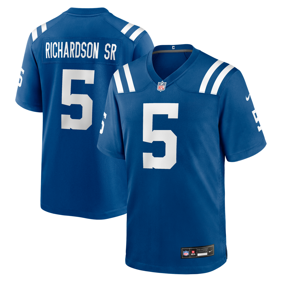 Anthony Richardson Sr. Indianapolis Colts Team Game Jersey - Royal
