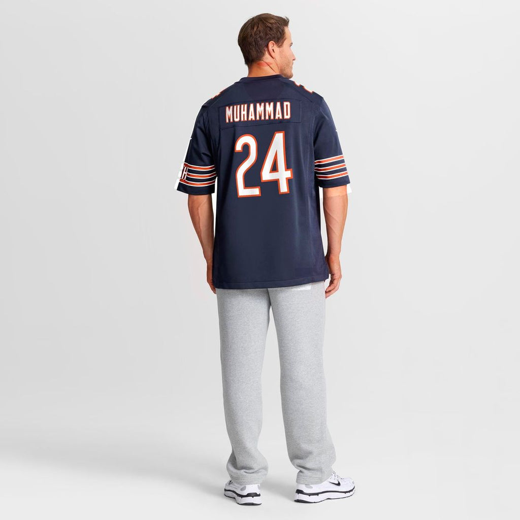 Malik Muhammad Chicago Bears Team Game Jersey - Navy