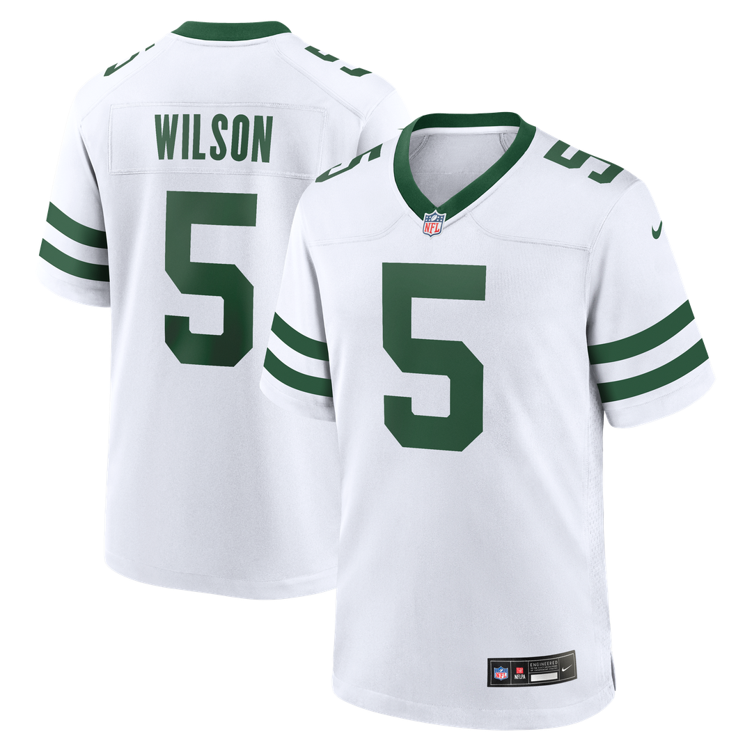 Garrett Wilson New York Jets Alternate Game Jersey - Legacy Black