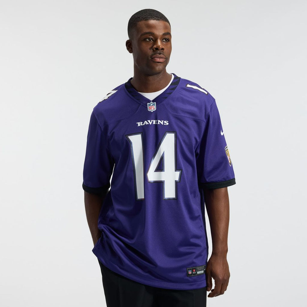 Kyle Hamilton Baltimore Ravens Team Game Jersey - Purple