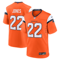 Brandon Jones Denver Broncos Team Game Jersey - Orange