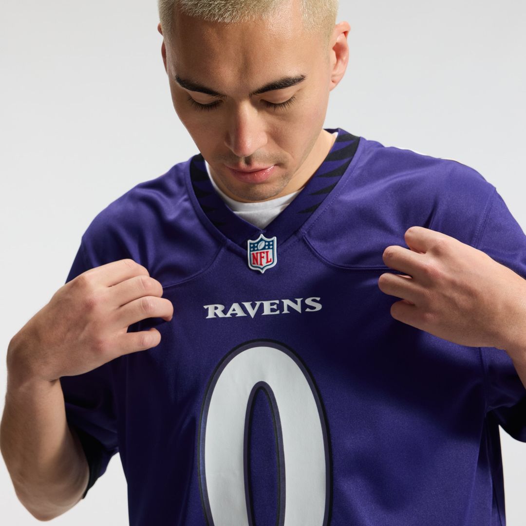 Roquan Smith Baltimore Ravens Team Game Jersey - Purple