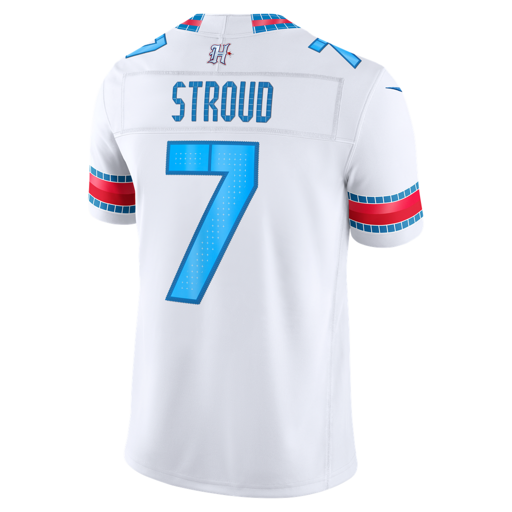 C.J. Stroud Houston Texans 2026 Rivalries Collection Stitched Limited Jersey - White