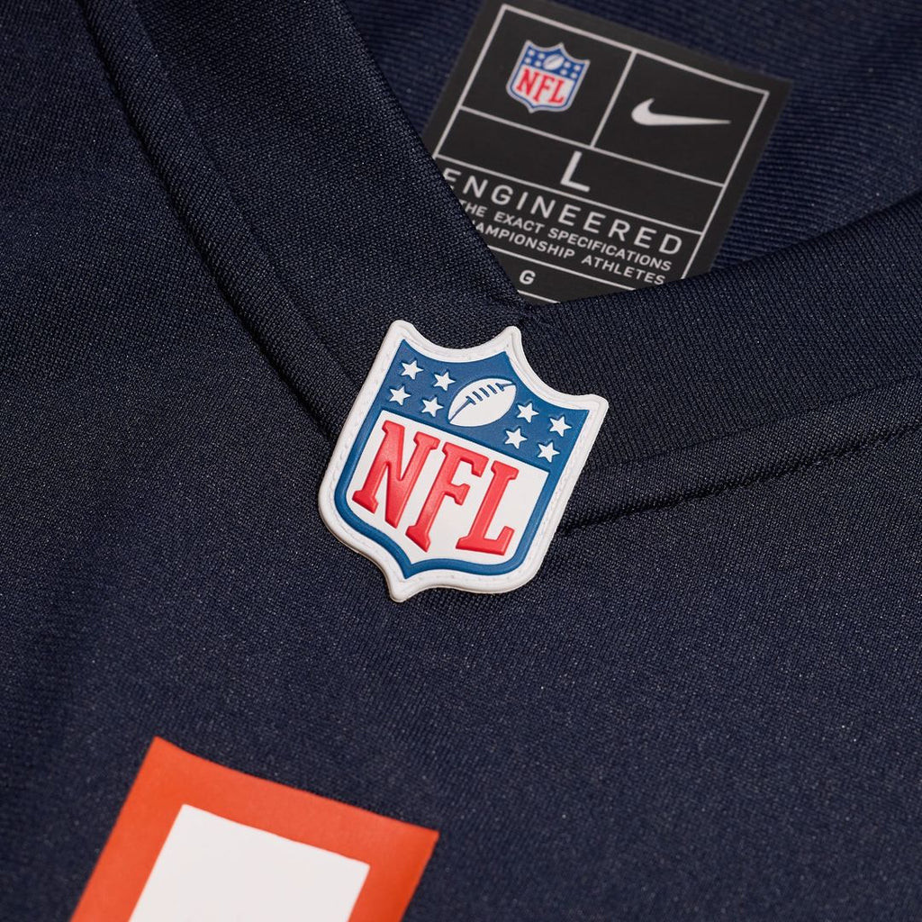 Jim McMahon Chicago Bears Game Retired Player Jersey - Navy