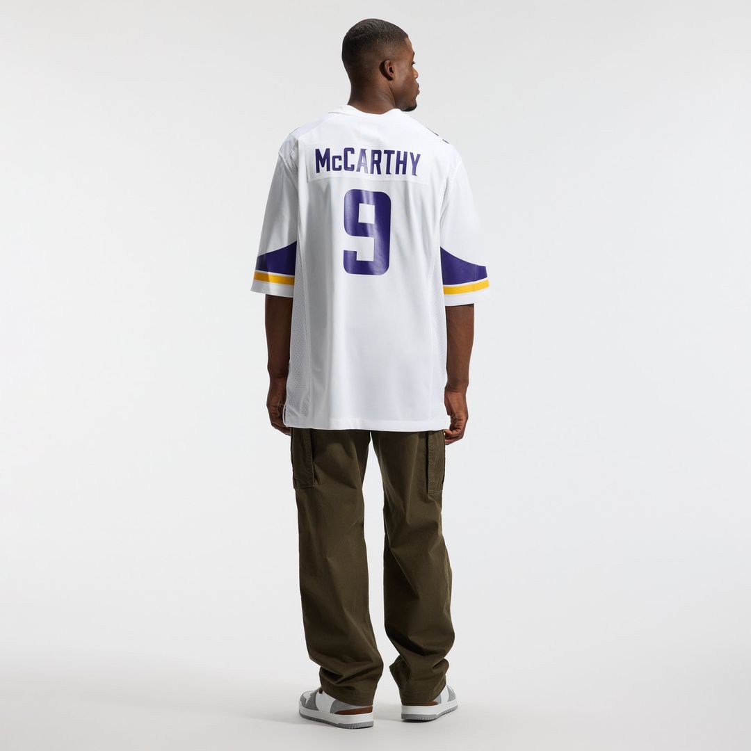 J.J. McCarthy Minnesota Vikings 2nd Alternate Player Game Jersey - Purple
