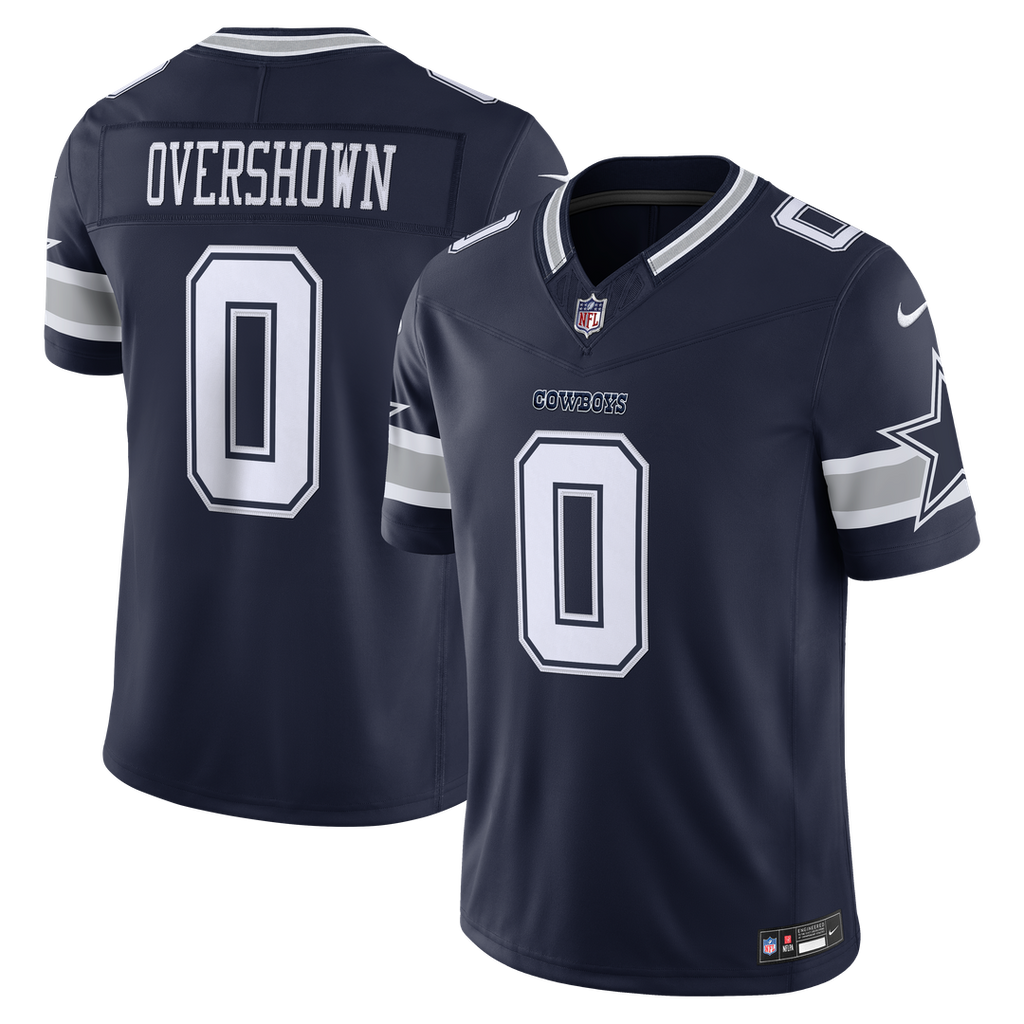 DeMarvion Overshown Dallas Cowboys Team Vapor F.U.S.E. Stitched Limited Jersey - Navy