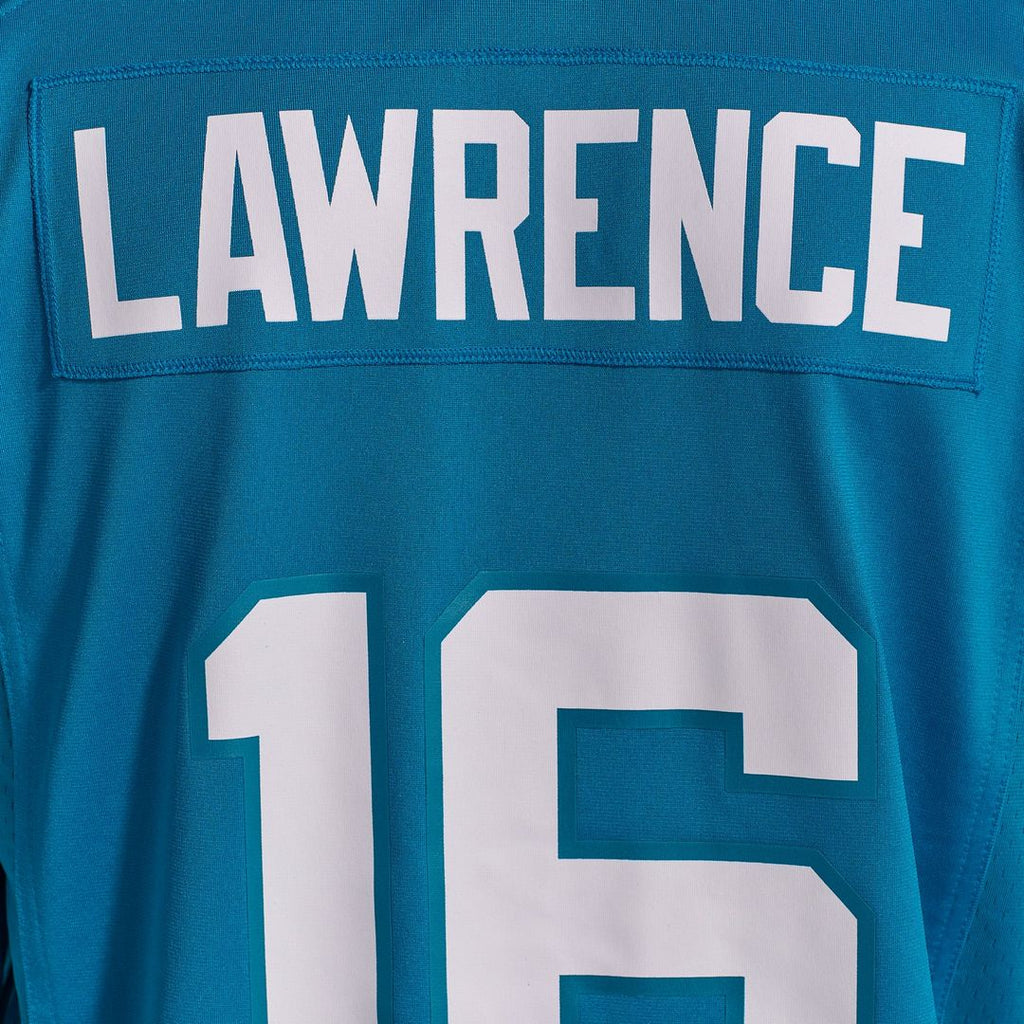 Trevor Lawrence Jacksonville Jaguars Home Game Jersey - Teal