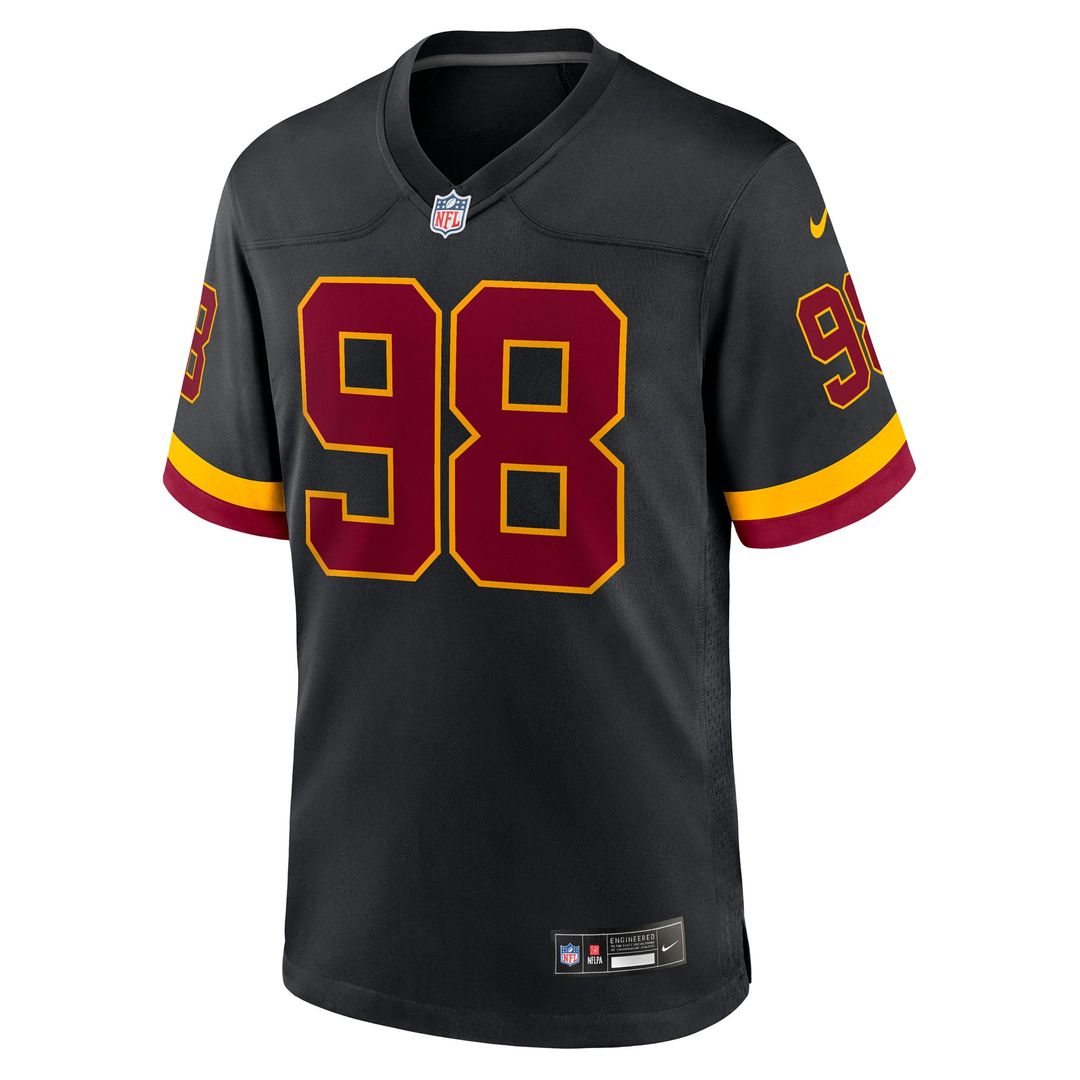 Odafe Oweh Washington Commanders Hail Raiser Alternate Game Jersey - Black