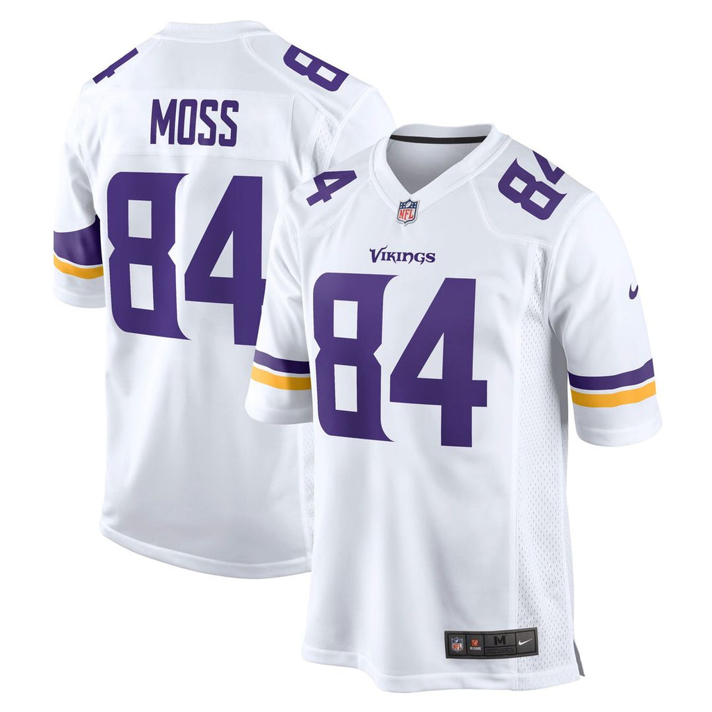 Randy Moss Minnesota Vikings Retired Player Game Jersey - White